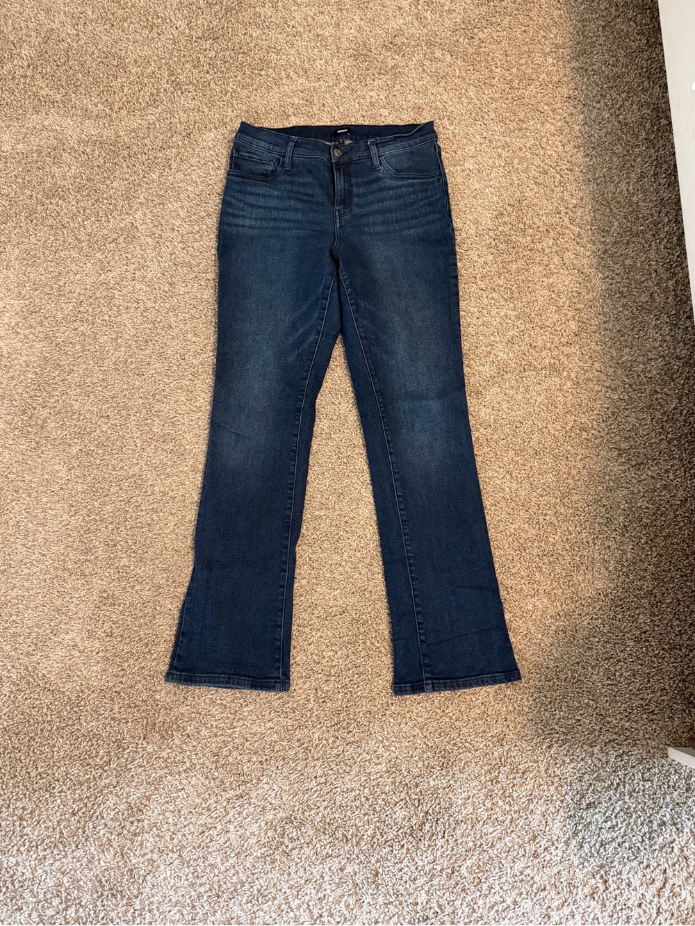 Express Women's Dark Indigo Bootcut Jeans
